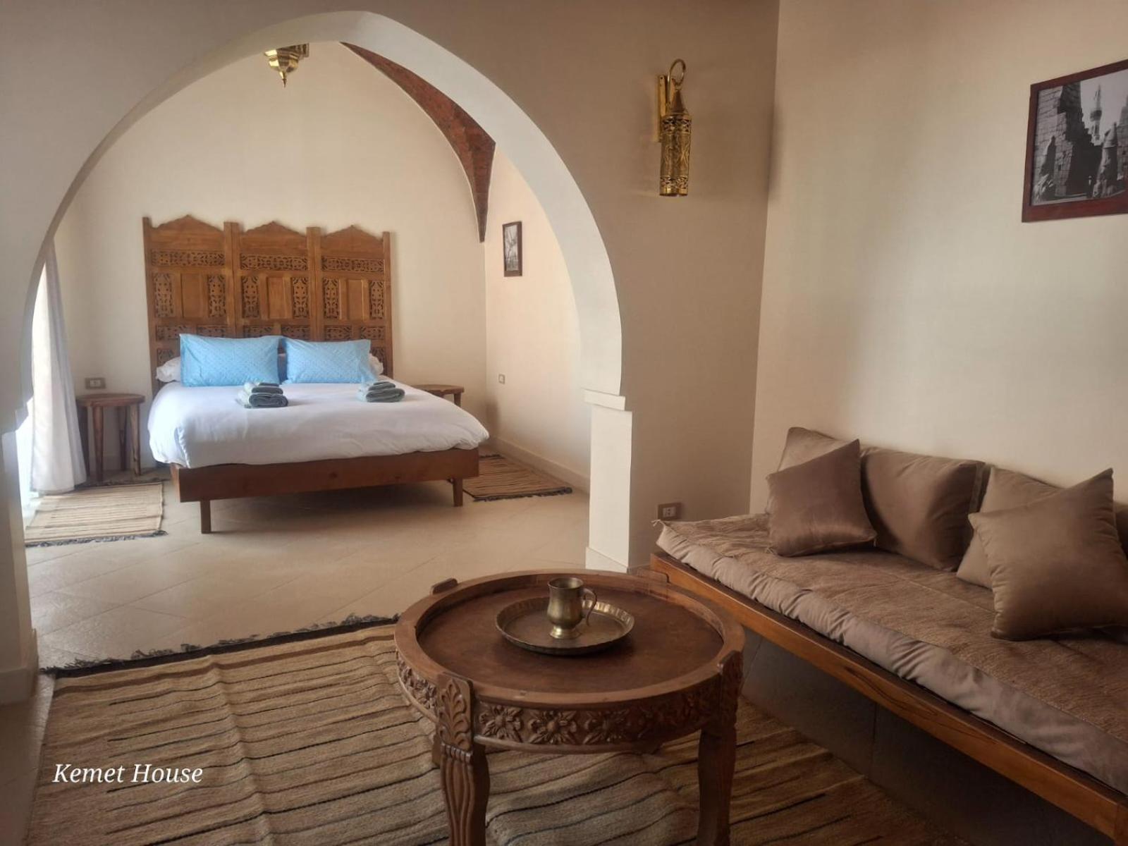 Kemet House Hotel Луксор Екстериор снимка